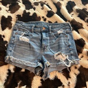 American Eagle Outfitters Women's Blue Denim Shorts